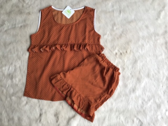 SET BỘ MẶC NHÀ XINH TƯƠI (ẢNH THẬT)