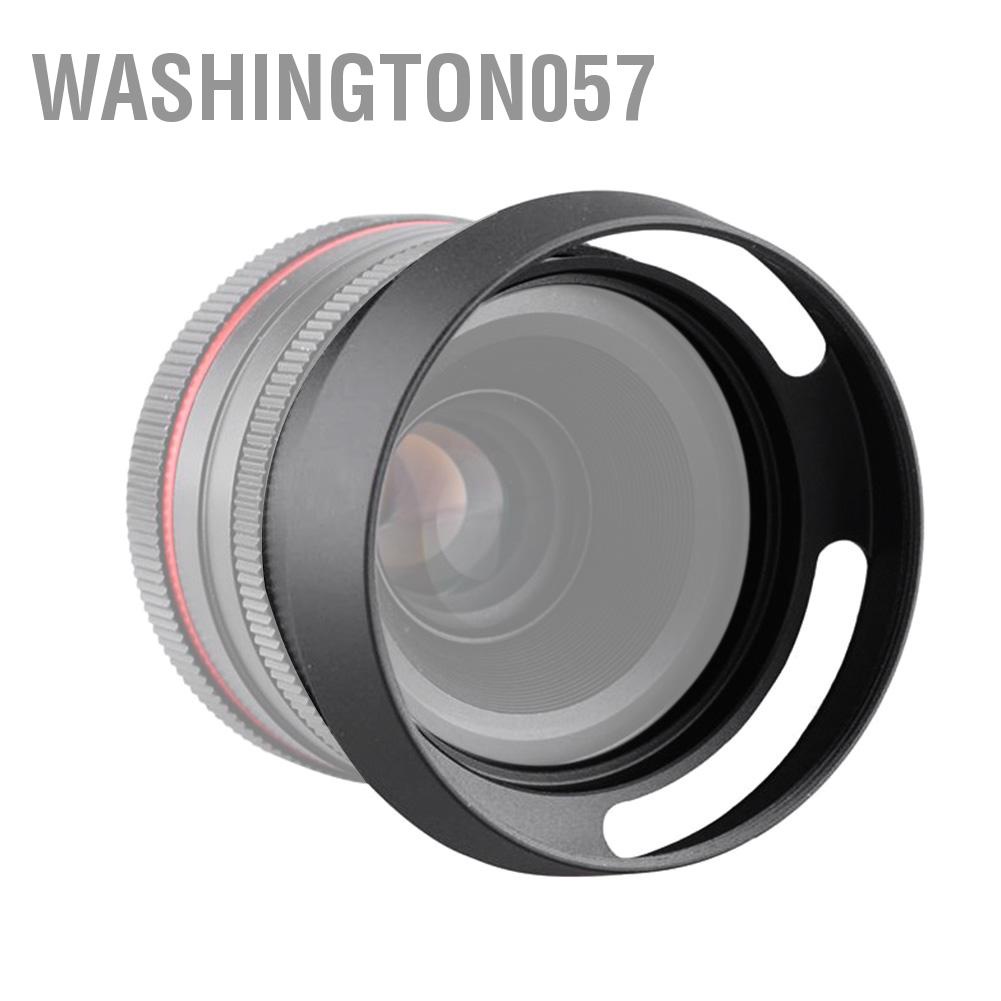 Có thể bán buôn Universal Aluminium Alloy Hollow Camera Lens Hood Sunshade Cover Protector Washington057 Hàng giao ngay