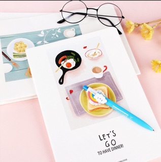 Vở kẻ ngang 3D Hàn Quốc