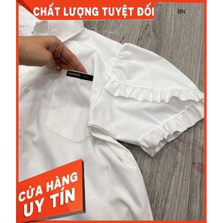 Áo sơ mi tay bồng tiểu thư