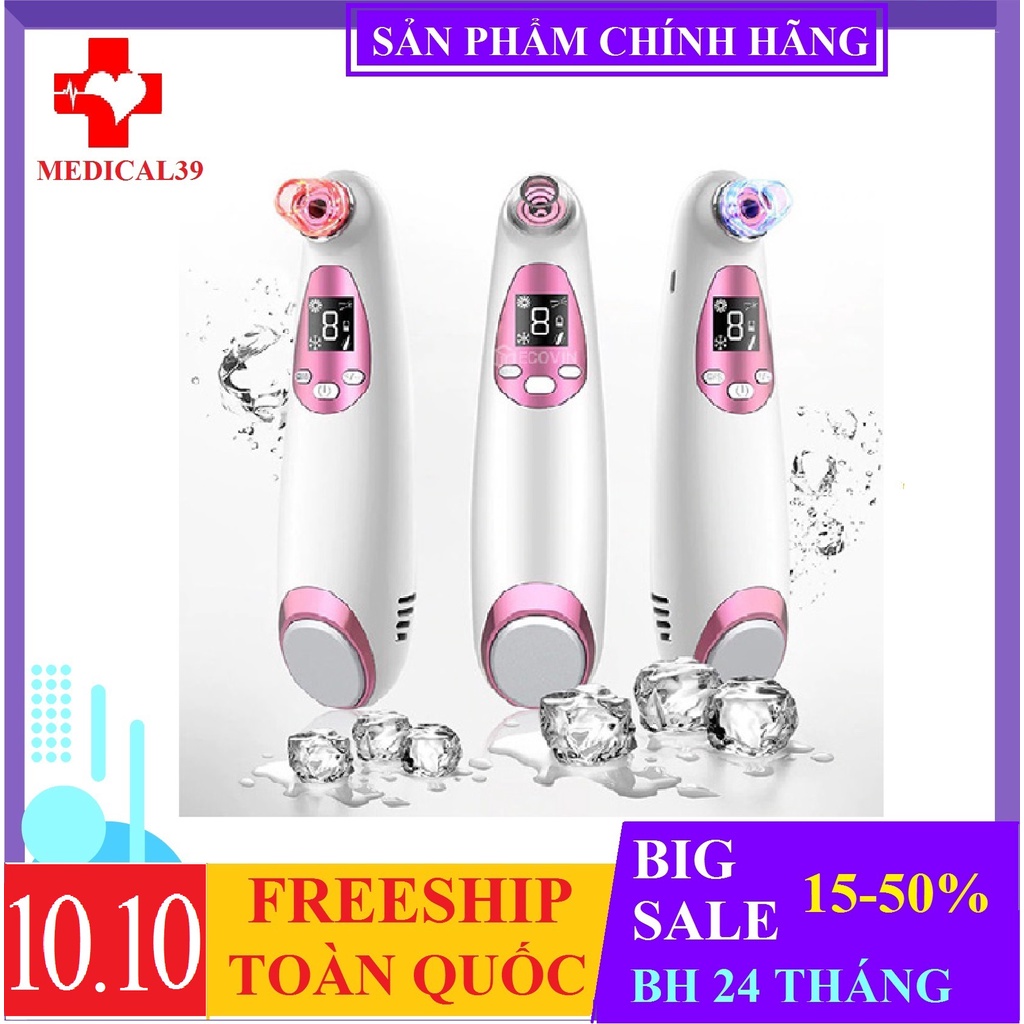 Máy Hút Mụn Đầu Đen, Mụn Cám, Mụn Trứng Cá Lescolton Chính Hãng Hàng Cao Cấp - FreeShip