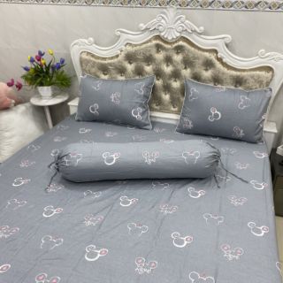 BỘ DRAP COTTON HÀN QUỐC 4 MÓN