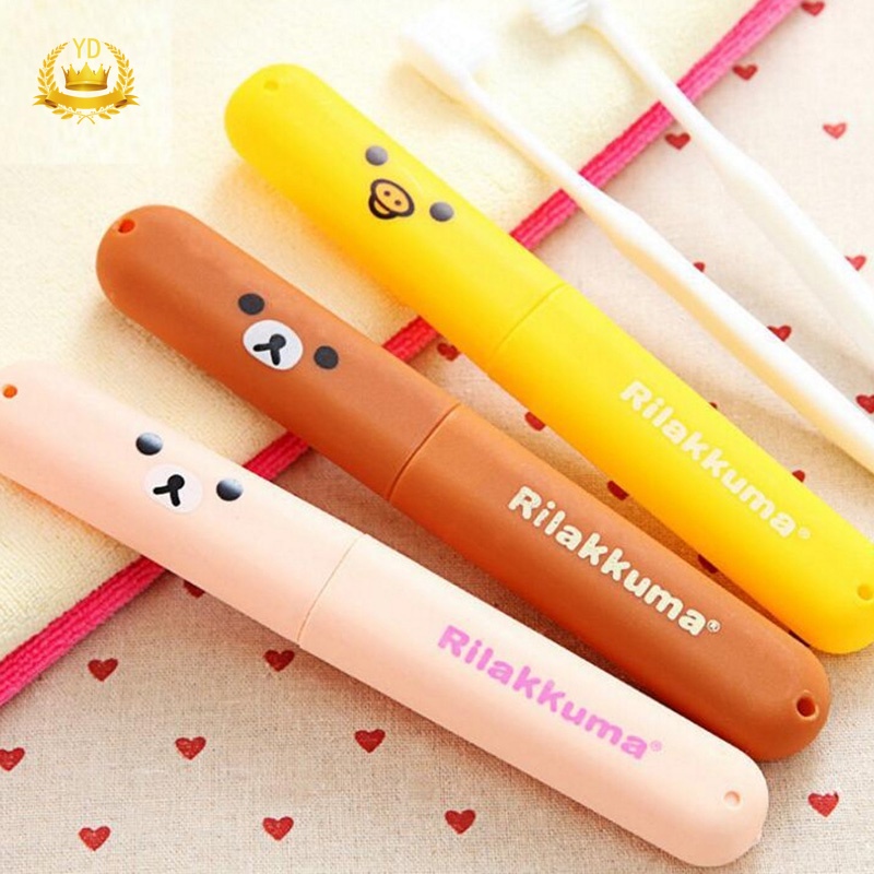1 Hộp Đựng Bàn Chải Đánh Răng Dễ Thương Nhỏ Gọn Dùng Khi Đi Du Lịch/Cắm Trại/Leo Núi