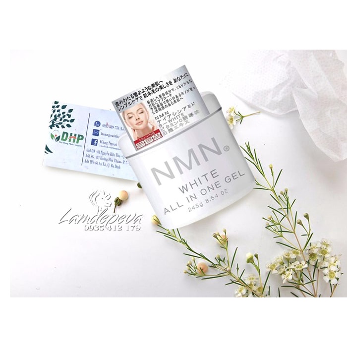 Gel dưỡng trắng và phục hồi NMN [NỘI ĐỊA NHẬT] White All in one 245g