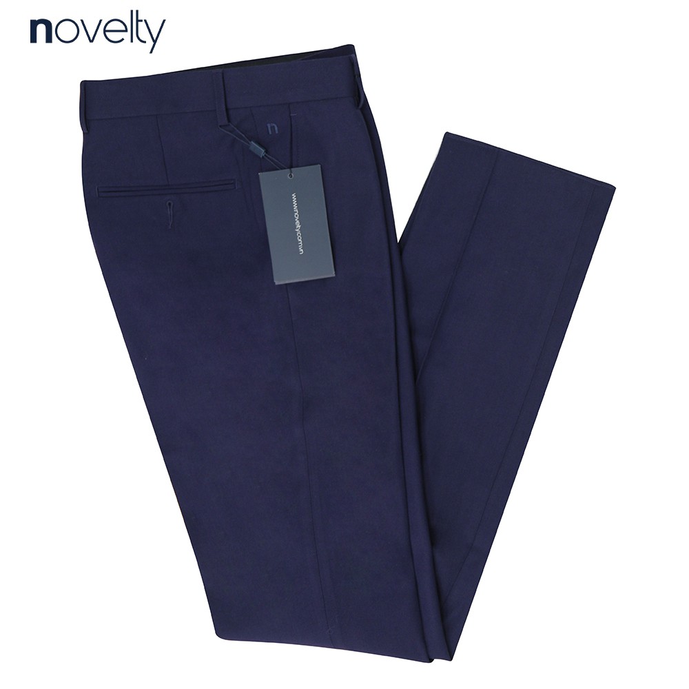 Quần tây nam Novelty 0Ply 1811100 xanh tím Form SlimFit