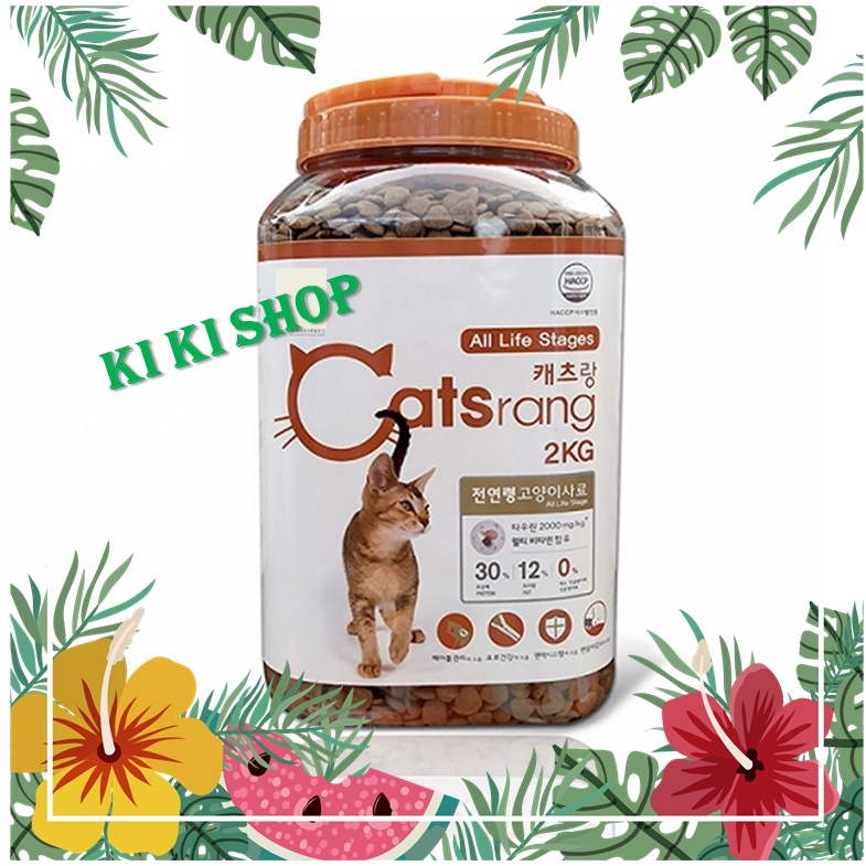 Thức ăn cho mèo Catsrang Pet – giàu dinh dưỡng, đảm bảo 6 không