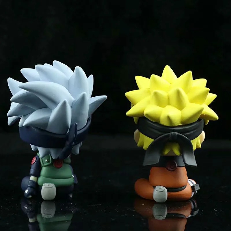 MÔ HÌNH Naruto Uzumaki 682,Sasuke 707,Itachi 820,Hinata Hyuga 879,Gaara 956,Jiraiya 886, Hatake Kakashi 724 Q mode