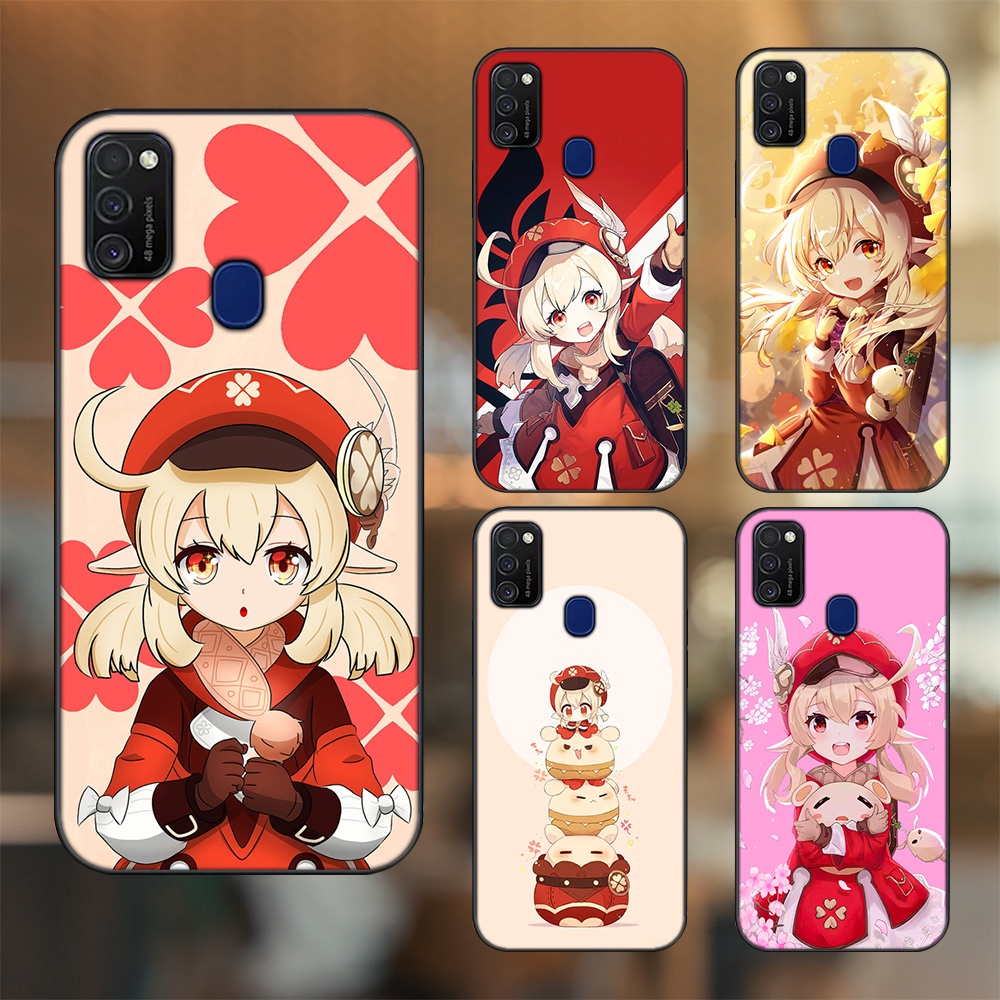 Ốp lưng Samsung M21, M30S viền đen in hình Klee Genshin Impact