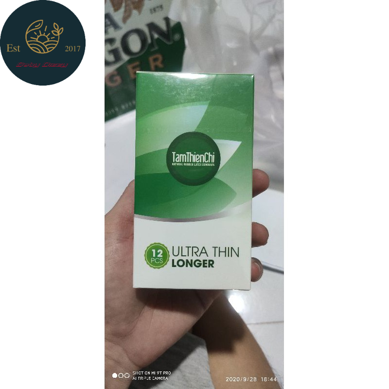 (12 Cái) Bao cao su Ultra Thin Longer Tâm Thiện Chí