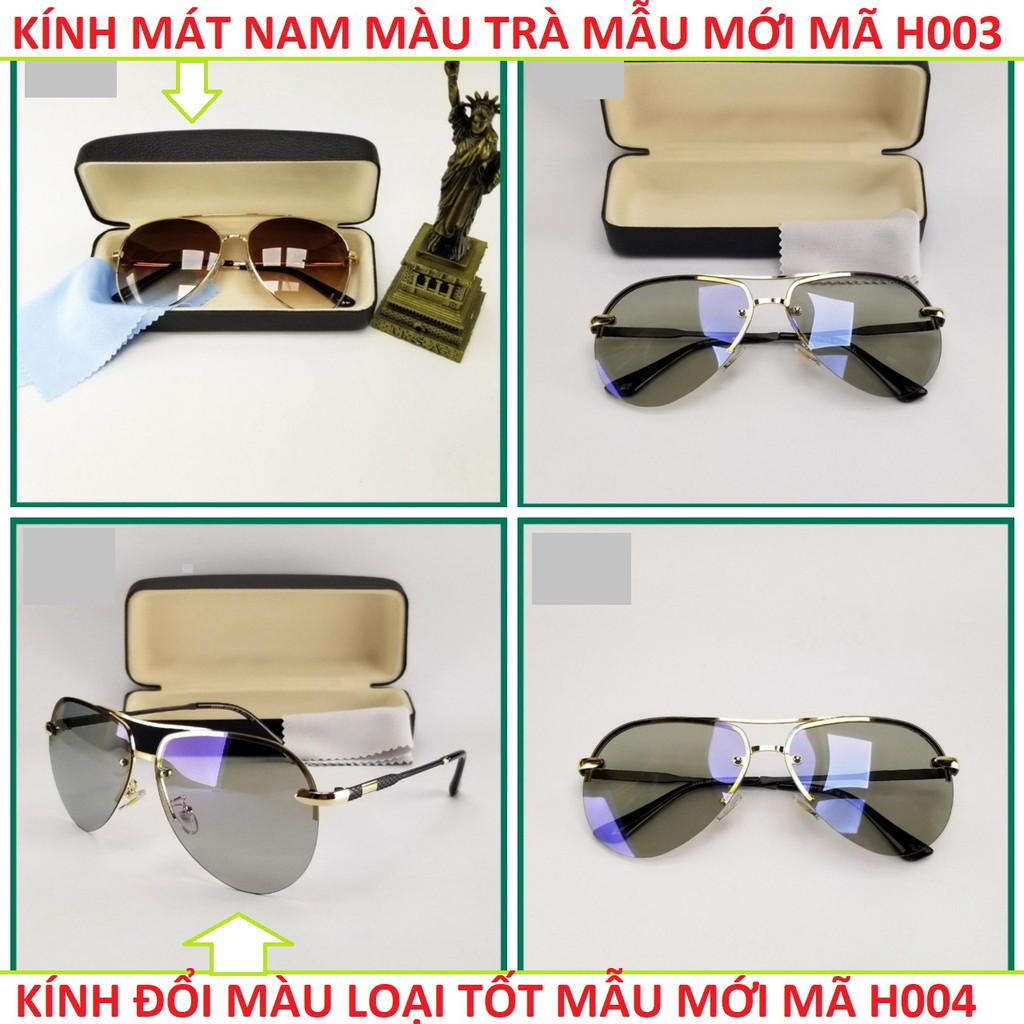 KÍNH MẮT NAM NỮ ĐỔI MÀU ĐI NGÀY VÀ ĐÊM PHONG CÁCH THỜI TRANG CHỐNG TIA UV BẢO VỆ MẮT TỐI ĐA CHÍNH HÃNG