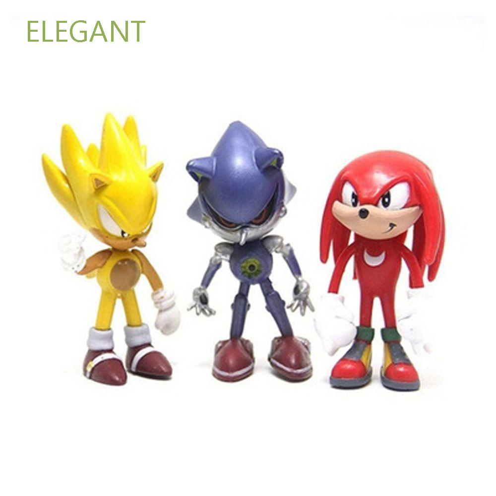 Mô hình nhím Sonic hoạt hình bằng PVC có âm thanh làm quà tặng sinh nhật cho bé