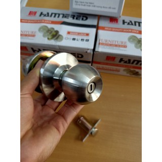 Khóa tay nắm tròn cửa toilet HMR 587SS