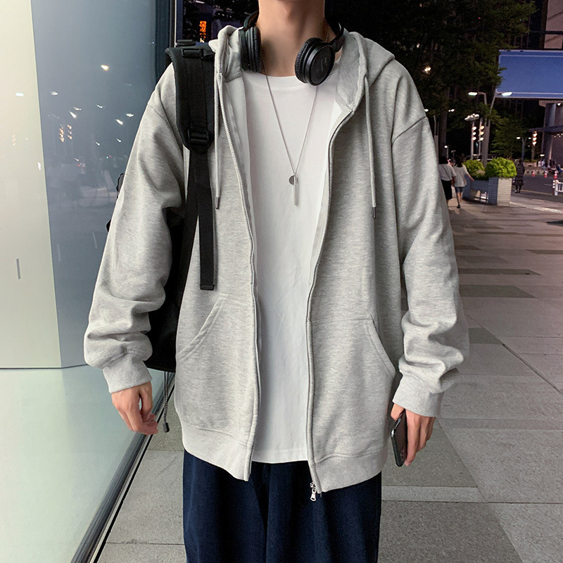 Áo Khoác Tay Dài Màu Trơn Đơn Giản Size S-3Xl Cho Nam | BigBuy360 - bigbuy360.vn