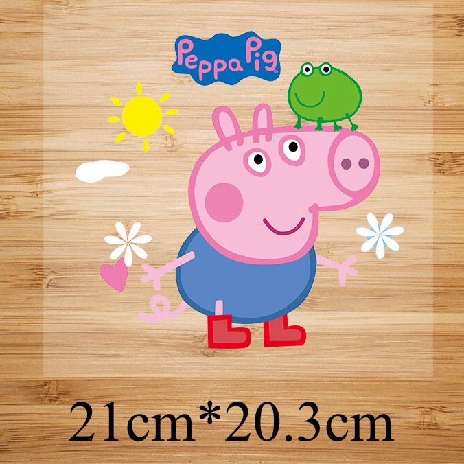 Hình ủi , Hình in nhiệt - mẫu ''heo peppa Pig''