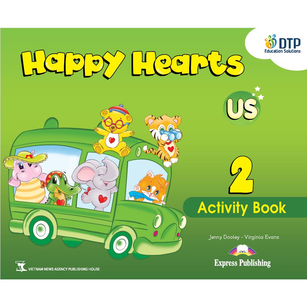 Sách - DTPbooks - Happy Hearts US 2 Activity Book