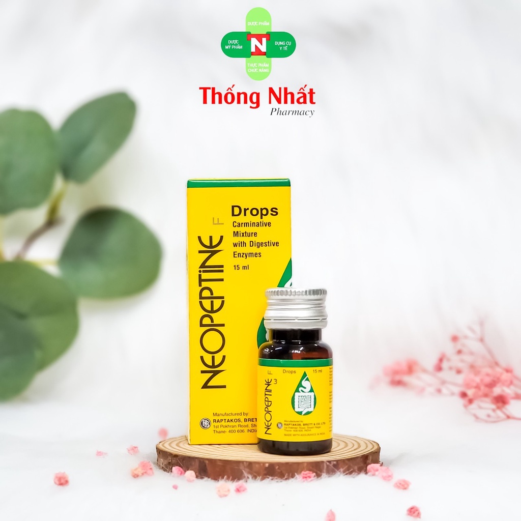 Neopeptine F Drop 15ml Nhỏ Giọt Hỗ Trợ Giảm Đầy Hơi, Nôn Trớ, Tăng Cường Tiêu Hóa Và Hấp Thu Chất Dinh Dưỡng
