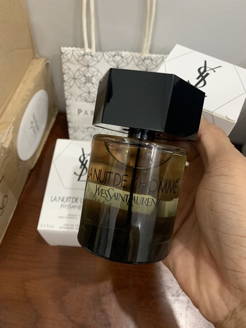 Nước hoa Yves Saint Laurent la nuit de l’homme edt tester 100ml (như hình)