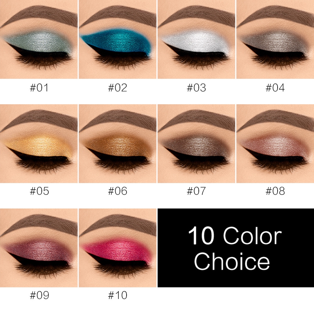 💋MAX Party Makeup Beauty Long Lasting Metallic Glow Shimmer Shiny Liquid Eyeshadow | BigBuy360 - bigbuy360.vn