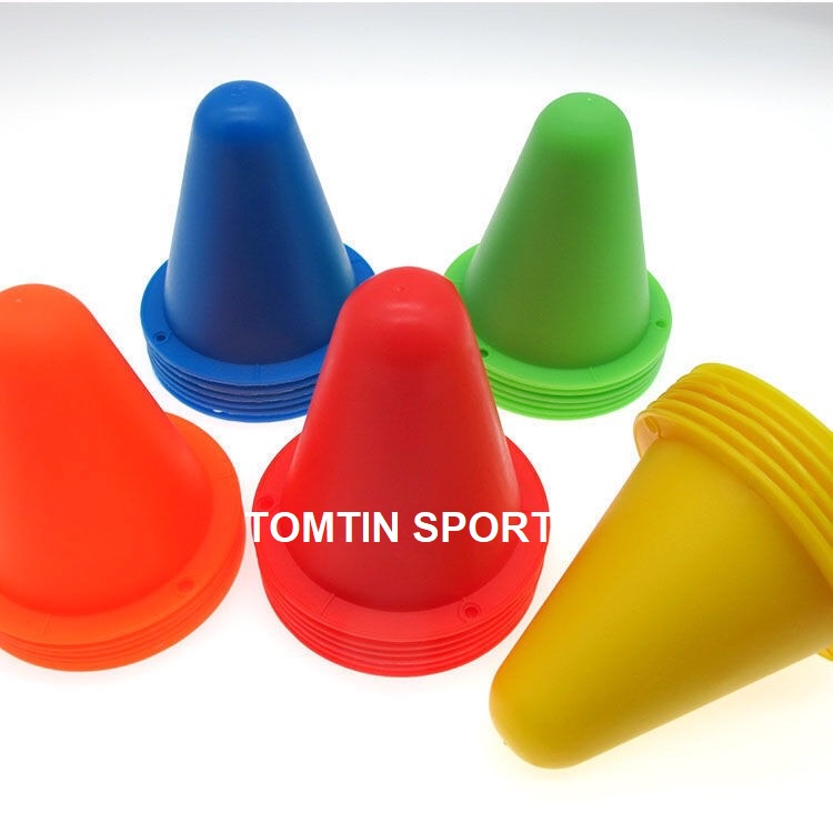 Combo 10 cốc luyện tập trượt patin nhiều màu - phụ kiện giày trượt patin TOMTIN SPORT