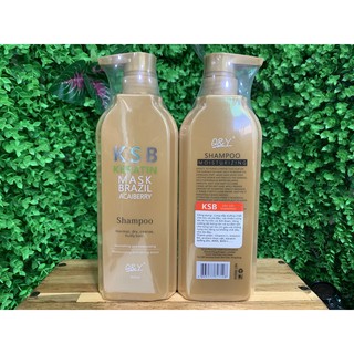Dầu gội xả KSB KERATIN Nuôi dưỡng và dưỡng ẩm 800ml