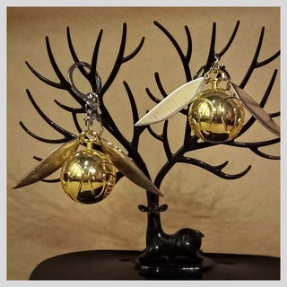 Móc khóa Bóng Golden Snitch (mở ra được) - Harry Potter