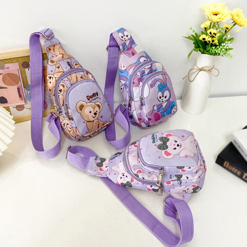 Túi Đeo Chéo Họa Tiết Hoạt Hình Cho Bé