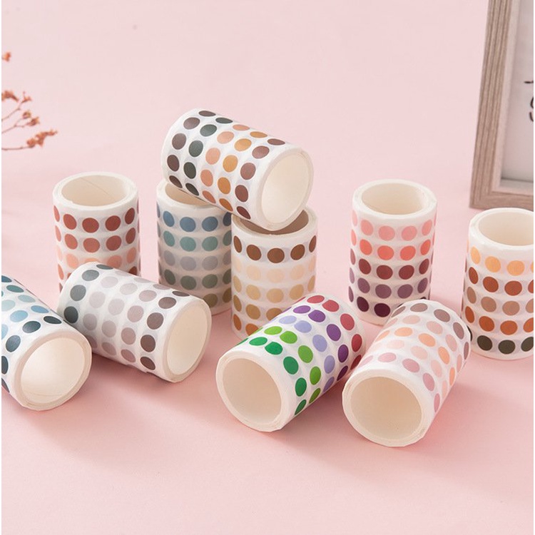 Cá Chép - Washi tape chấm tròn