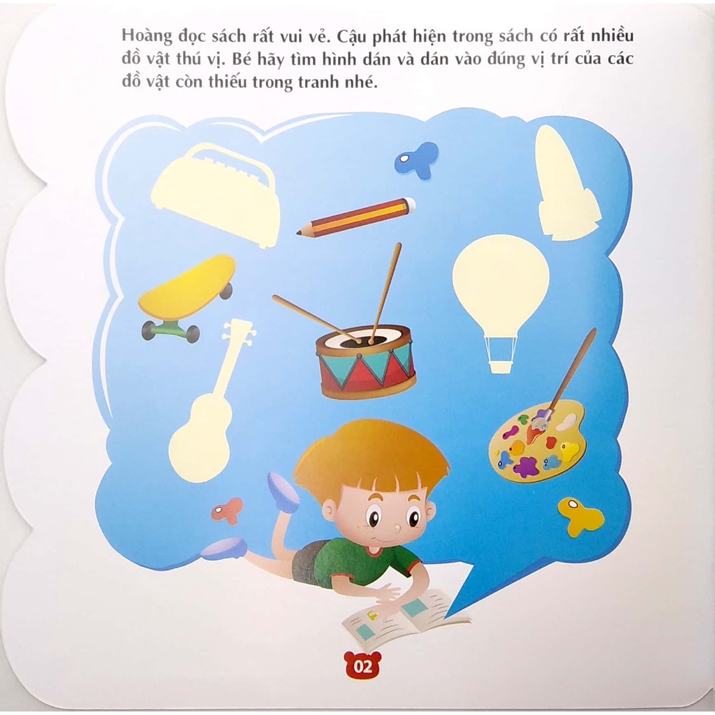 Sách - Bóc Dán Hình Thông Minh IQ - EQ - CQ - Sticker For Kids - Cuốn 1