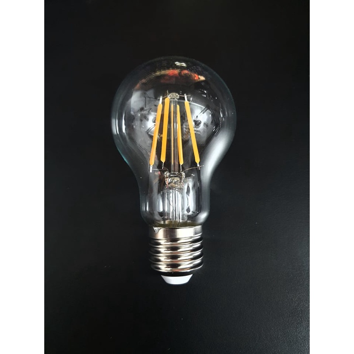 BÓNG ĐÈN LED EDISON A60 MÀU VÀNG TRANG TRÍ CAFE, NHÀ CỬA, TIẾT KIỆM ĐIỆN, AN TOÀN, 4W