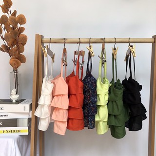 Áo dây tầng Linen