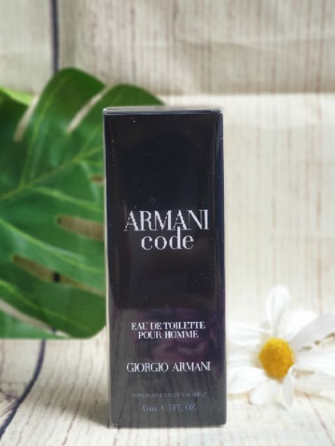 Nước Hoa Nam ARMANI Code EDT Pour Homme 15ml