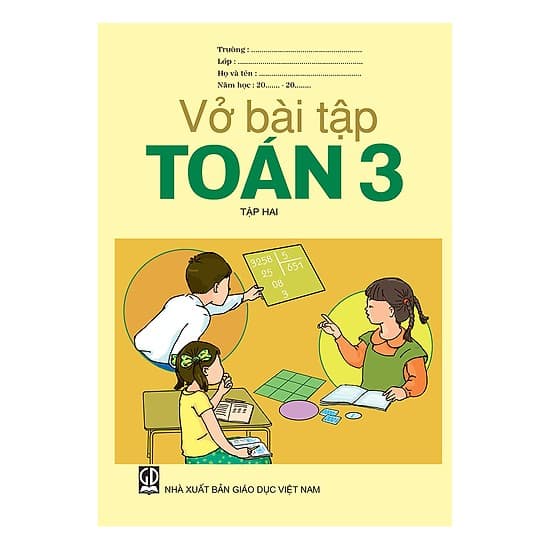 Sách - Vở bài tập Toán 3 - Tập 2