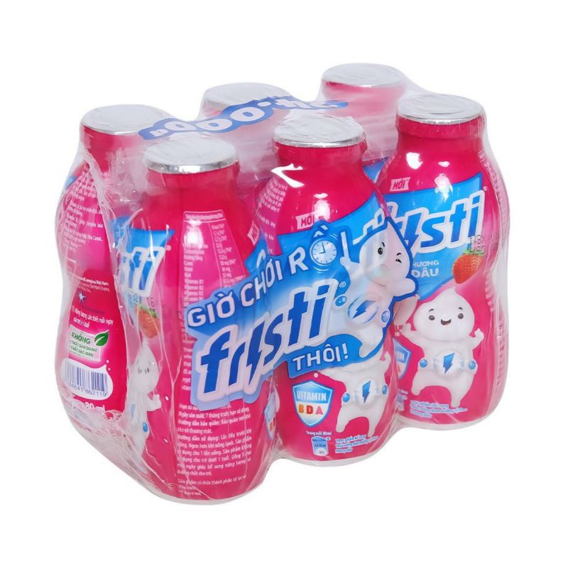Combo 2 lốc sữa Fristi 6 chai x 80 ml