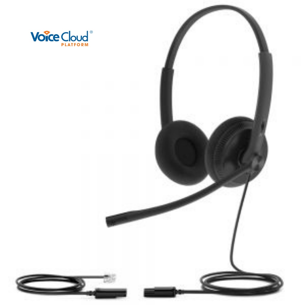 Yealink YHS34_Tai nghe tổng đài_2 bên tai_RJ9