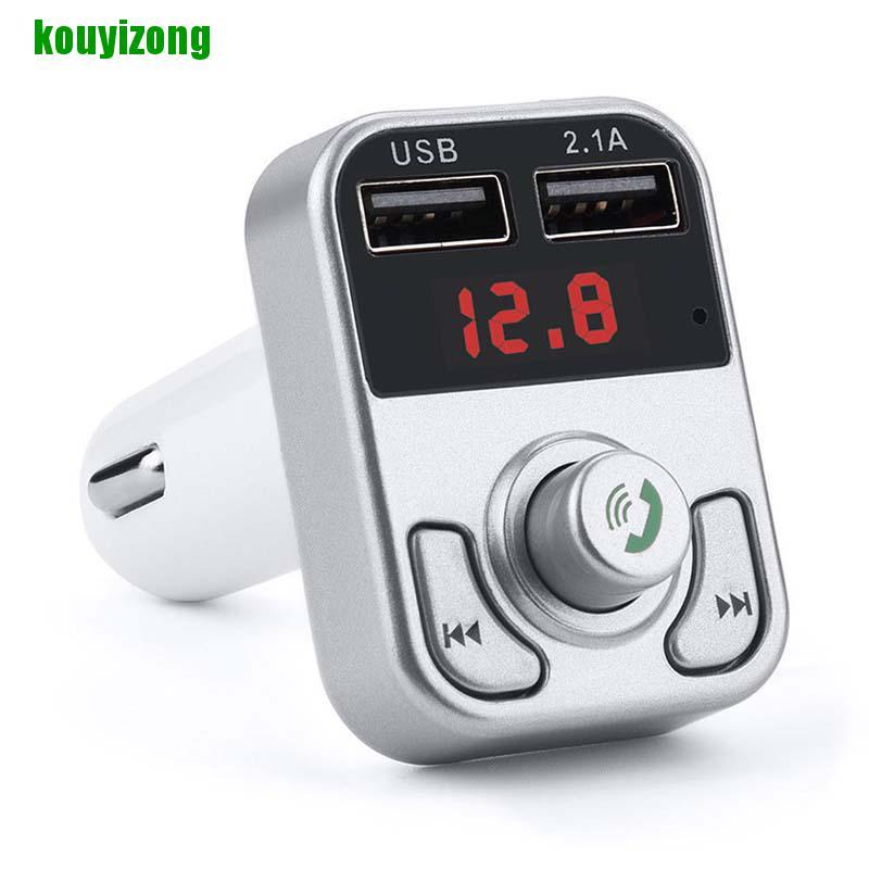 Máy Nghe Nhạc Mp3 Bluetooth Không Dây Tích Hợp Đài Fm Cổng Sạc Usb Tf Kuozo Cho Xe Hơi