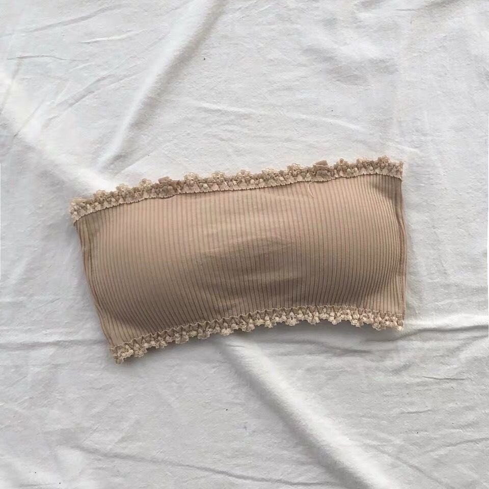 Áo lót nữ áo BRA len tăm viền ren hoa có 3 nấc cài có đệm mỏng không dây chống tuột cao cấp DOLLY SECRET A02 | BigBuy360 - bigbuy360.vn