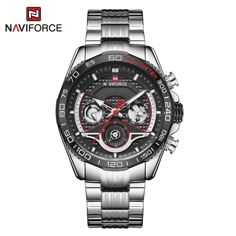 Đồng Hồ NAVIFORCE Thể Thao Chống Nước Thời Trang Cho Nam