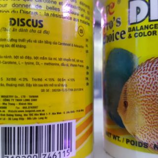 Thức ăn cho cá dĩa