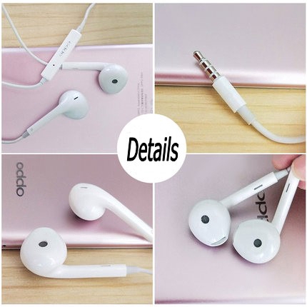Buy 1 get 1In-Ear with 3.5mm Plug Wire Controller Earphone  / In-ear Stereo Sound Handsfree /MH133 R9 3.5mm Jack earphone