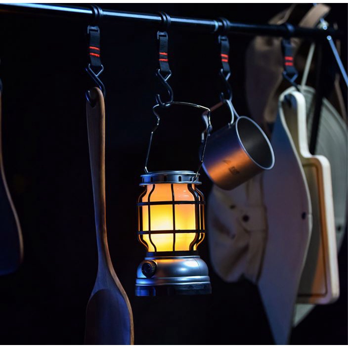 Đèn led đi bão tích điện BB8212- Đèn măng xông cắm trại tiện lợi- Bụi Travel