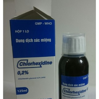 Nước súc miệng Chlorhexidine