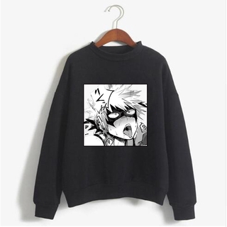 Áo Hoodie Thể Thao In Họa Tiết Anime My Hero Academia Bakugou Katsuki Thời Trang Cho Nam Và Nữ