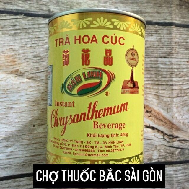 Combo 2 Trà Hoa Cúc Hòa Tan Hán Linh 400g T90