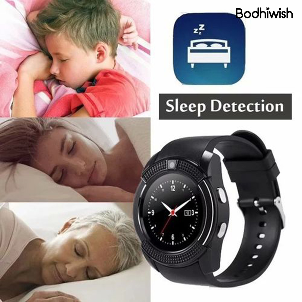 Bộ Đồng Hồ Thông Minh Bluetooth Đa Năng Hiệu Bodhiwish V8 1.54inch 2g