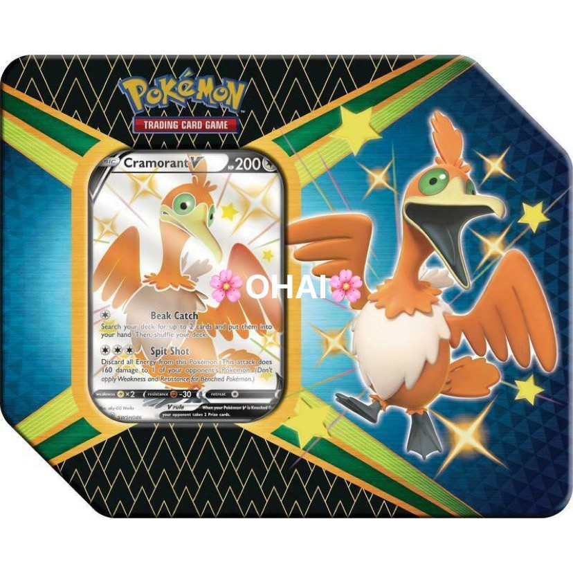 Hộp thẻ bài Shining Fates Shiny Pokémon V: Cramorant V Chính Hãng Pokemon