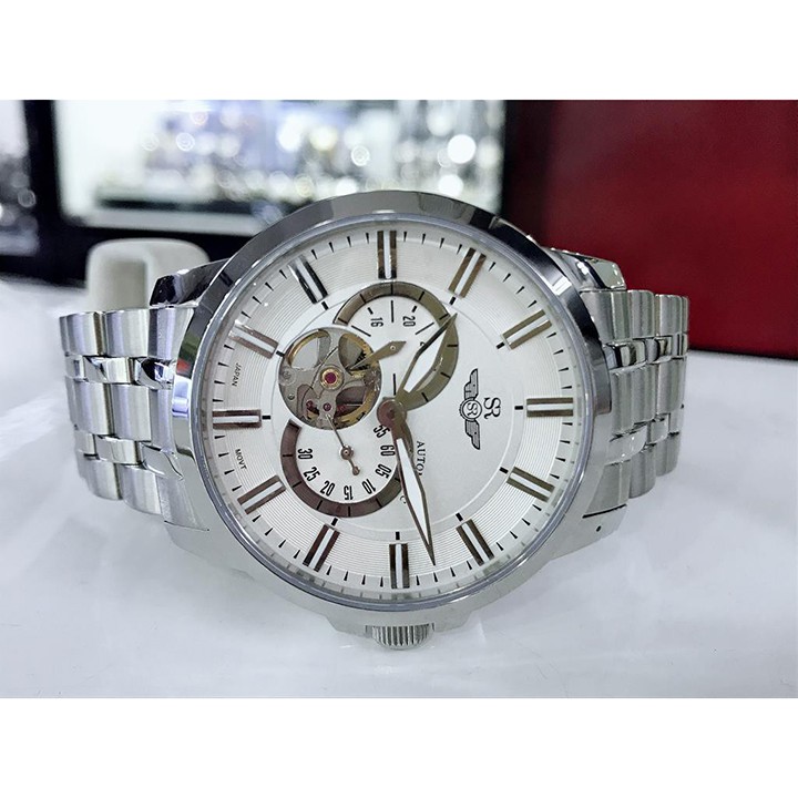 Đồng hồ nam SRWATCH Automatic SG8871.1102 (máy cơ) mặt kính trước và sau làm bằng Sa