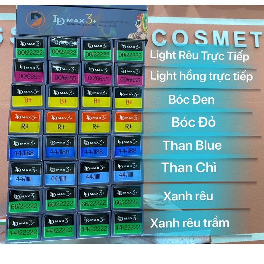 Màu nhuộm LD MAX 3+ Lên Màu Chuẩn Đẹp 100gram - KHÔNG KÈM OXY
