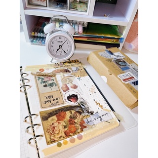 Set 50 giấy và sticker trang trí Bullet Journal
