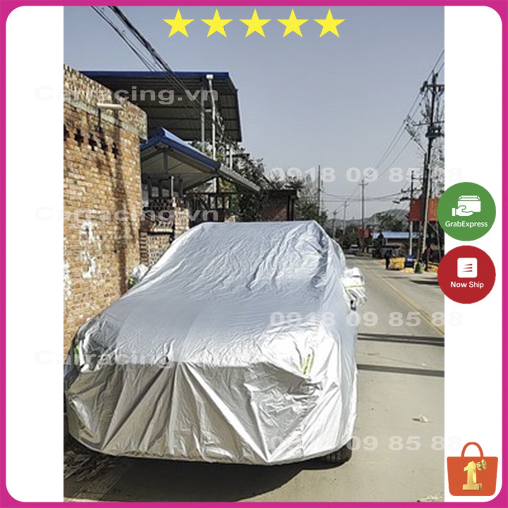 Bạt Phủ Xe Ô Tô CARRACING  VA03 Bạt Phủ Ô Tô Chống Nắng 3 Lớp Cao Cấp 🌦️Nắng mưa bụi bẩn🌦️ 4 , 5 chỗ , 7 chỗ , bán tải | BigBuy360 - bigbuy360.vn