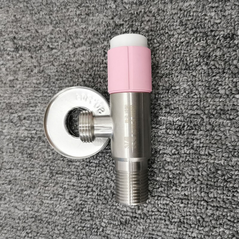 Van khóa nóng lạnh được làm bằng thép không gỉ 304 dùng cho bồn cầu, máy nước nóng